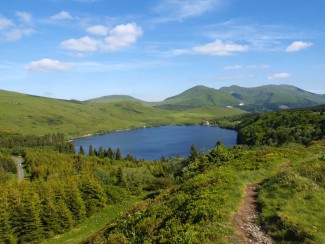 Traversée du Puy de Dôme au Sancy en liberté - France