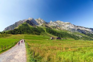 Traversée des Aravis en liberté - France