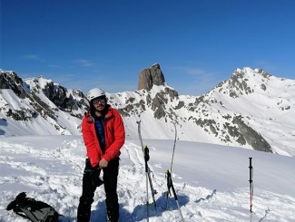 Ski de Rando dans le Beaufortain - France