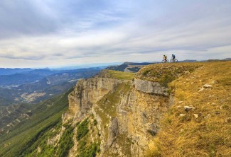 Chemins du Soleil à VTT : Grenoble - Die - France