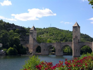 Chemins de Compostelle : Cahors - Lectoure - France
