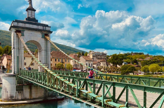 Le Rhône à vélo électrique : Genève - Grau du Roi - Alpes du Nord