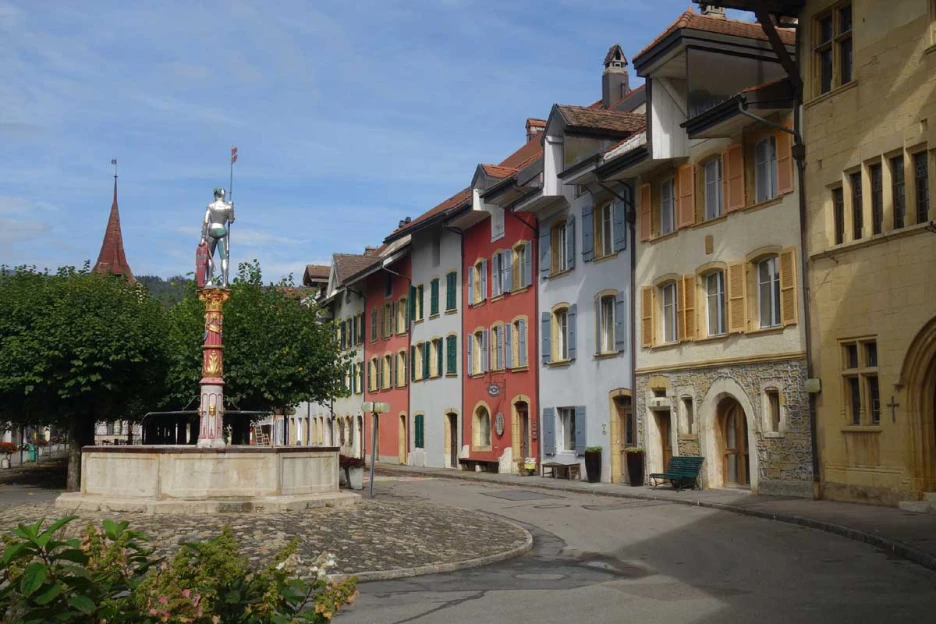 Sur les Pas des Huguenots : Yverdon - Soleure (Suisse) - 