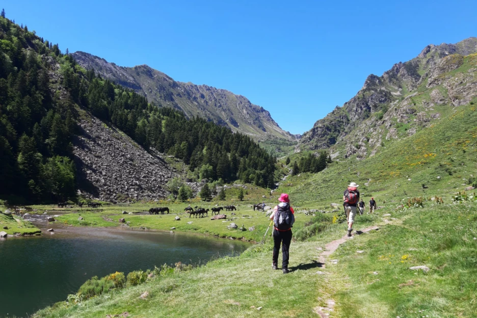 GR10 : Aulus Les Bains - Ax Les Thermes - Pyrénées
