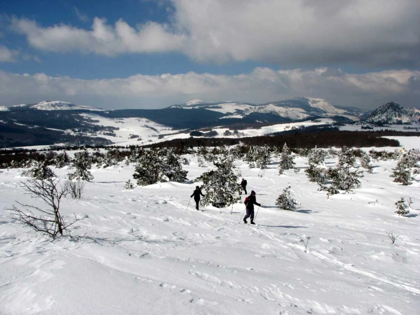 Traversée de l'Ardèche en liberté - Massif Central