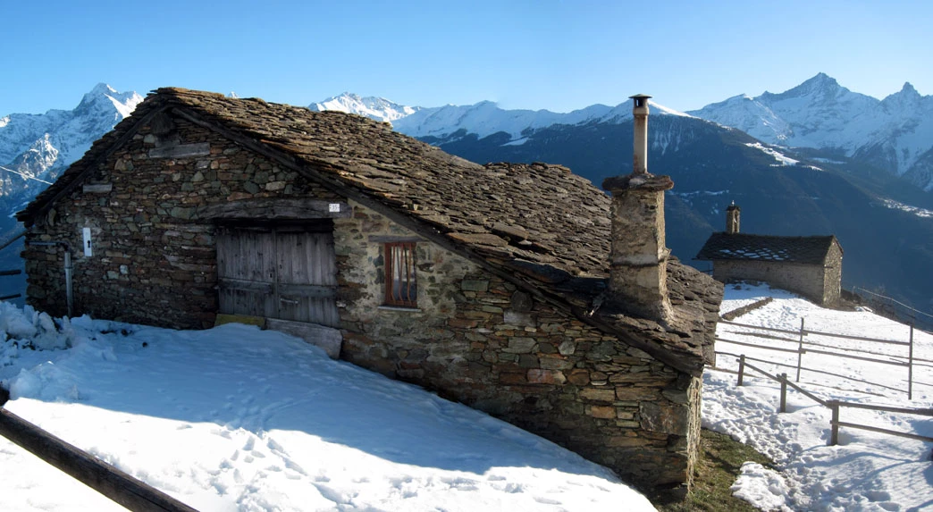 Mont Blanc et Val d'Outa - Alpes / Italie